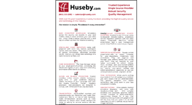 About Huseby (non-print)