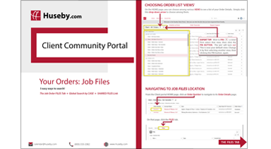 Huseby Client Portal - Files