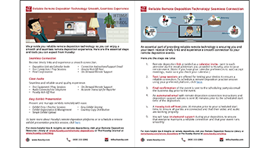 Reliable Remote Deposition Technology (non-print)