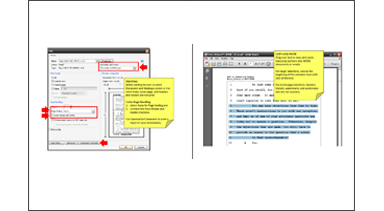 Working with your PDF Transcript (non-print)