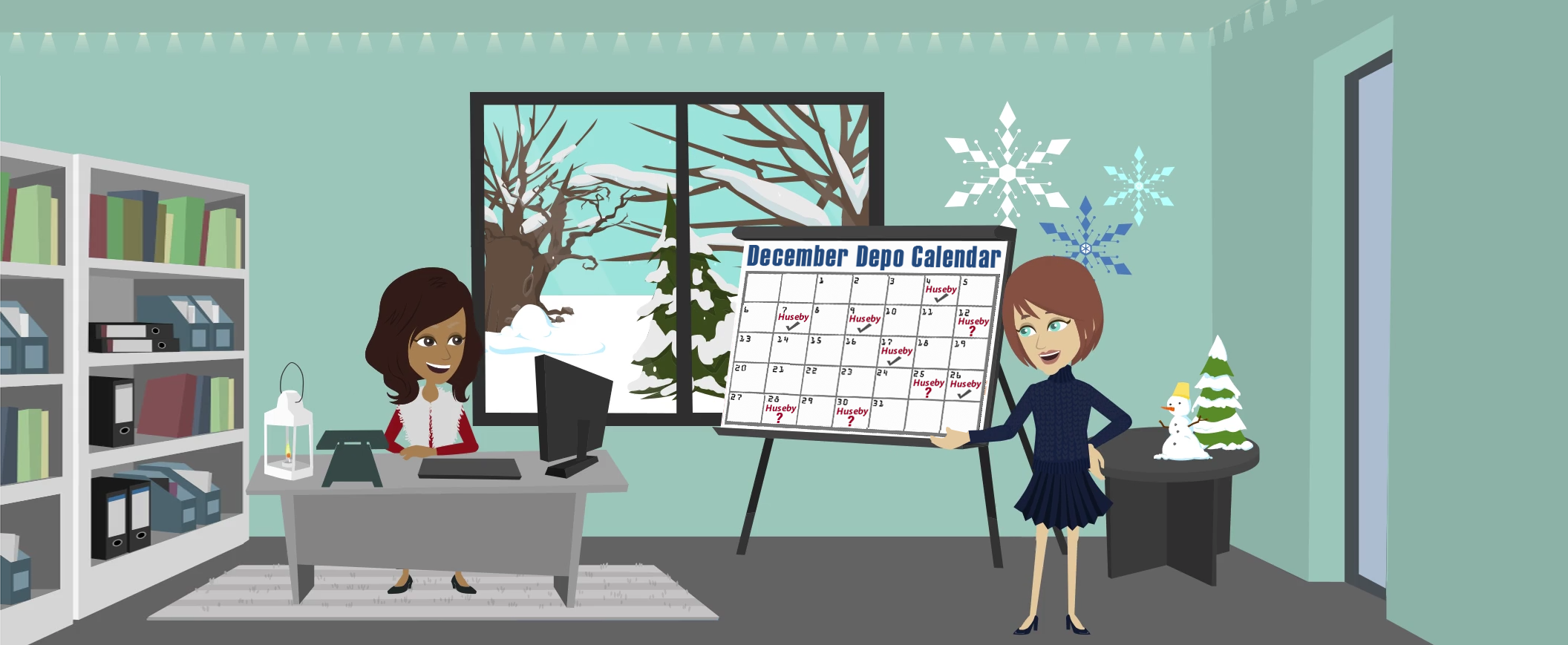 Your December Depositions