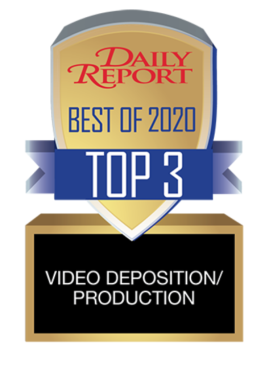 2020 VIDEO DEPOSITION PRODUCTION Top 3