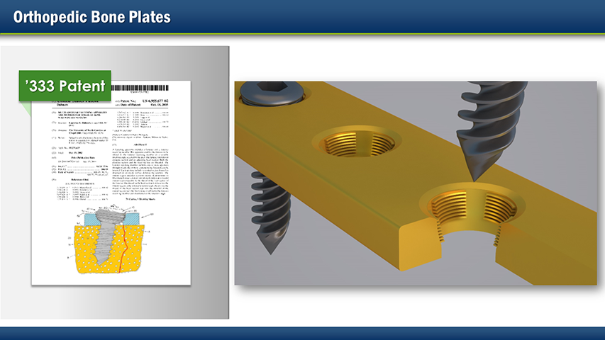 6 2 D vs 3 D Bone Plate