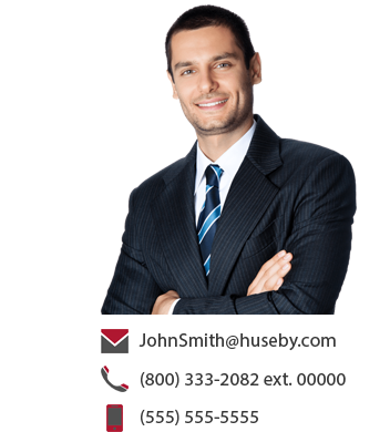 John Smith TRANSPARENT with contact details landing page