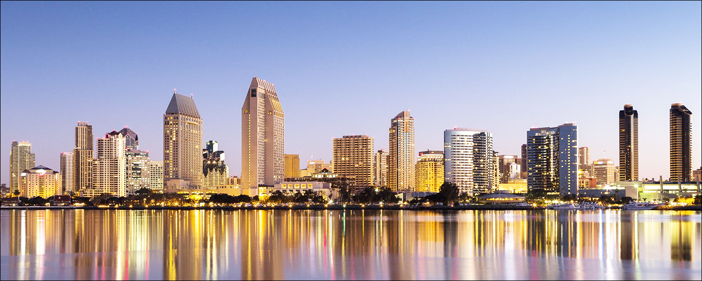 San Diego CA 1400 x 560