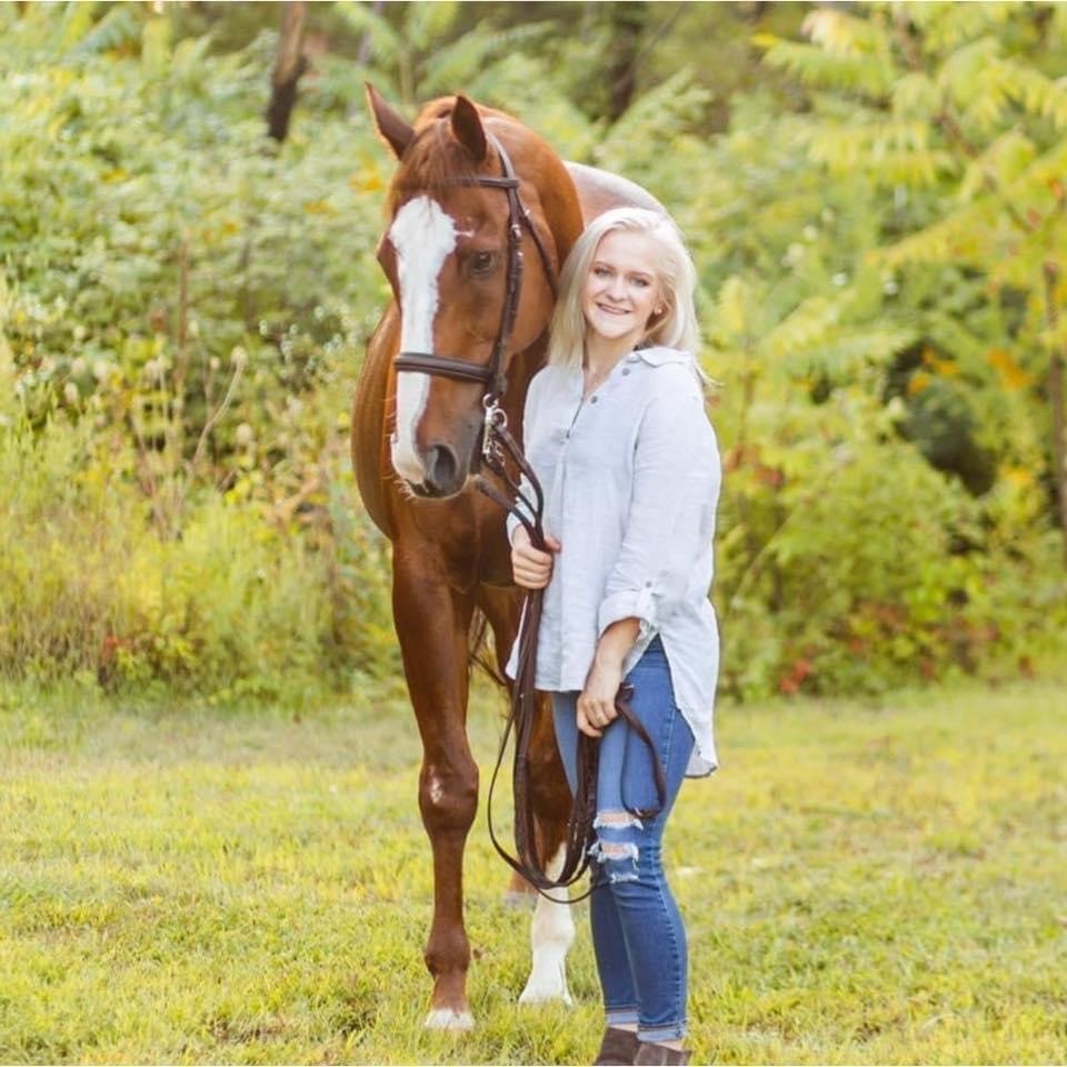 Sarah Cormier and Horse