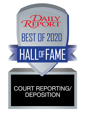 2020 COURT REPORTING DEPOSITION HOF