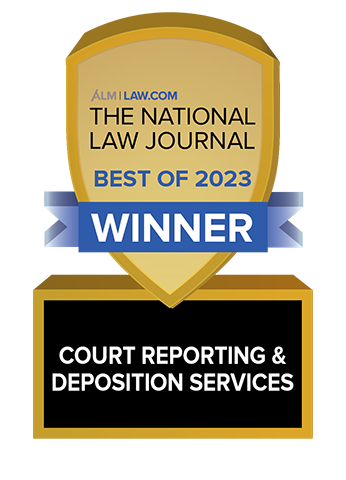 2023 COURT REPORTING DEPOSITION SERVICES Winner