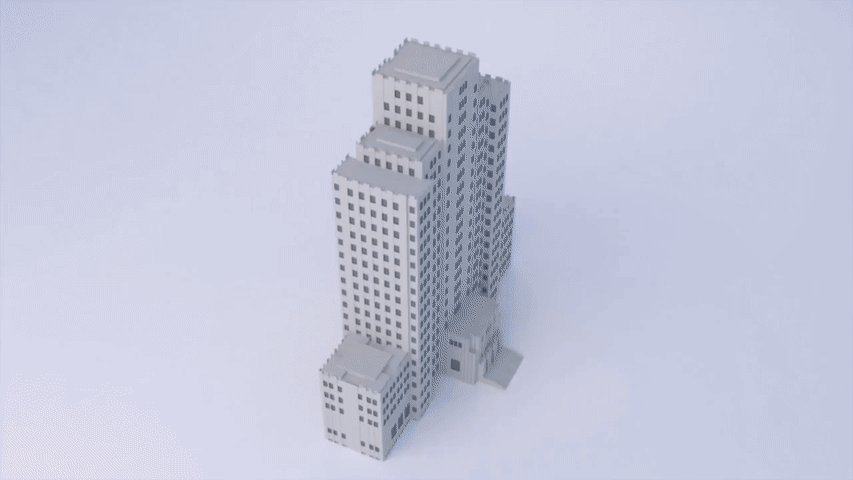 Construction Animation GIF for E mail animation