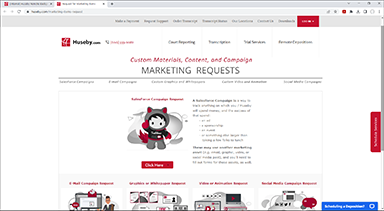 Marketing Items Requests