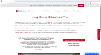 Using Huseby Hotseaters at Trial